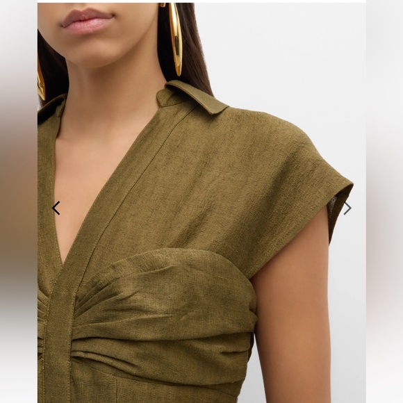 Cult Gaia Amora cap sleeve dress - Picture 4 of 7